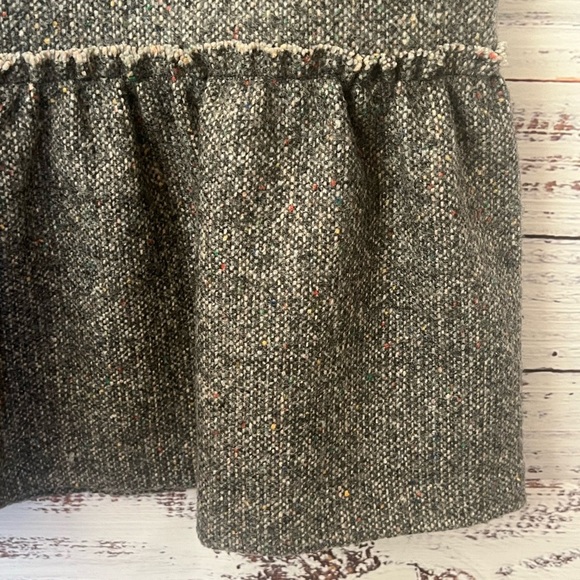 HALOGEN- WOMENS PECIL SKIRT WITH RUFFLE - Picture 4 of 11